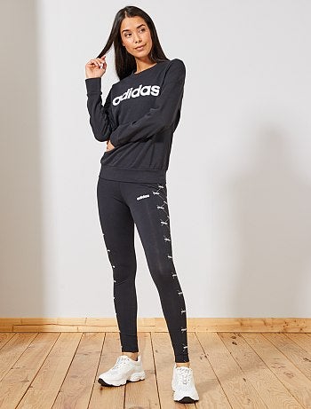 Sweatshirt com gola redonda 'Adidas' - Kiabi