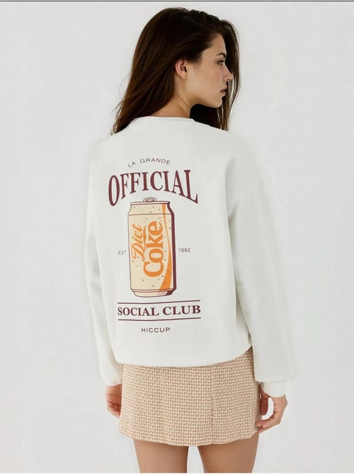 Sweatshirt com gola redonda estampado hiccup - Kiabi Sweatshirt com gola redonda estampado hiccup - Kiabi