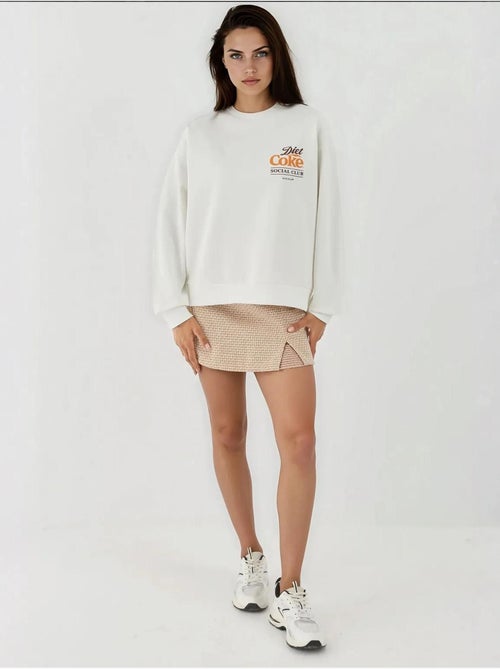 Sweatshirt com gola redonda estampado hiccup - Kiabi Sweatshirt com gola redonda estampado hiccup - Kiabi