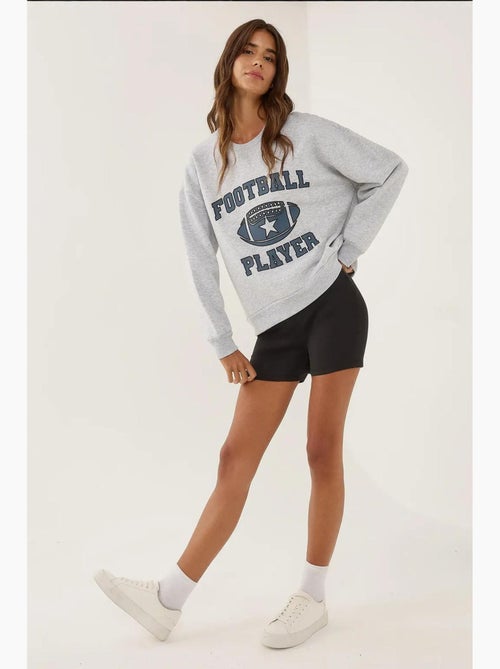 Sweatshirt com gola redonda estampado hiccup - Kiabi Sweatshirt com gola redonda estampado hiccup - Kiabi