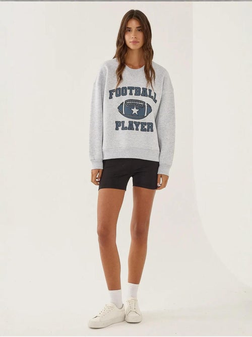Sweatshirt com gola redonda estampado hiccup - Kiabi Sweatshirt com gola redonda estampado hiccup - Kiabi