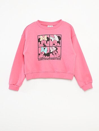 Sweatshirt com gola redonda 'Minnie' 'Disney'