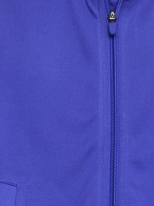 Sweatshirt com zíper e gola alta - Kiabi