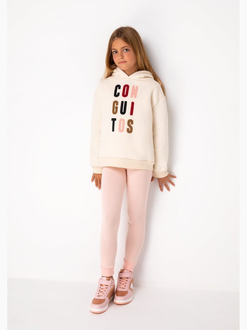 Sweatshirt conguitos Bege - Kiabi