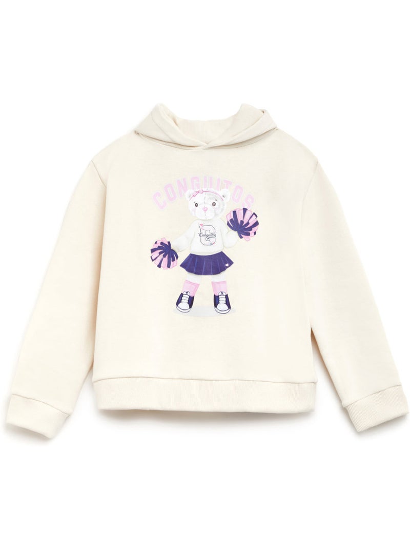Sweatshirt conguitos Bege - Kiabi