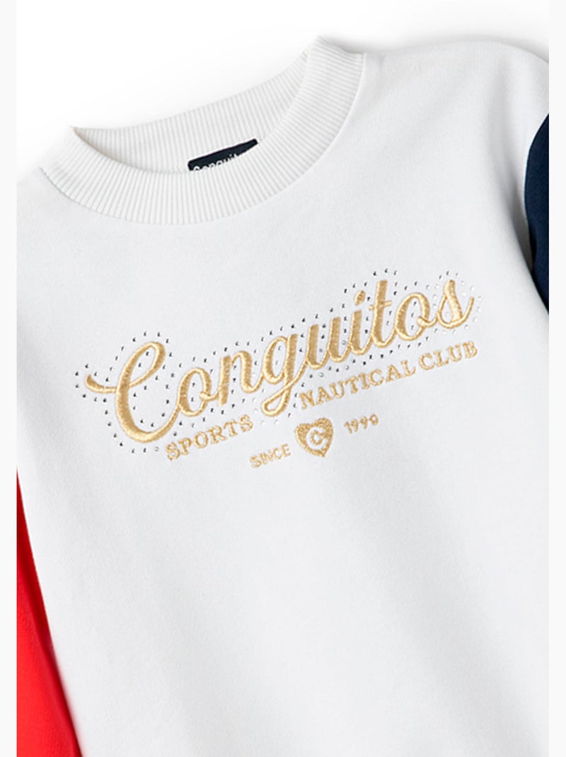 Sweatshirt conguitos Branco - Kiabi