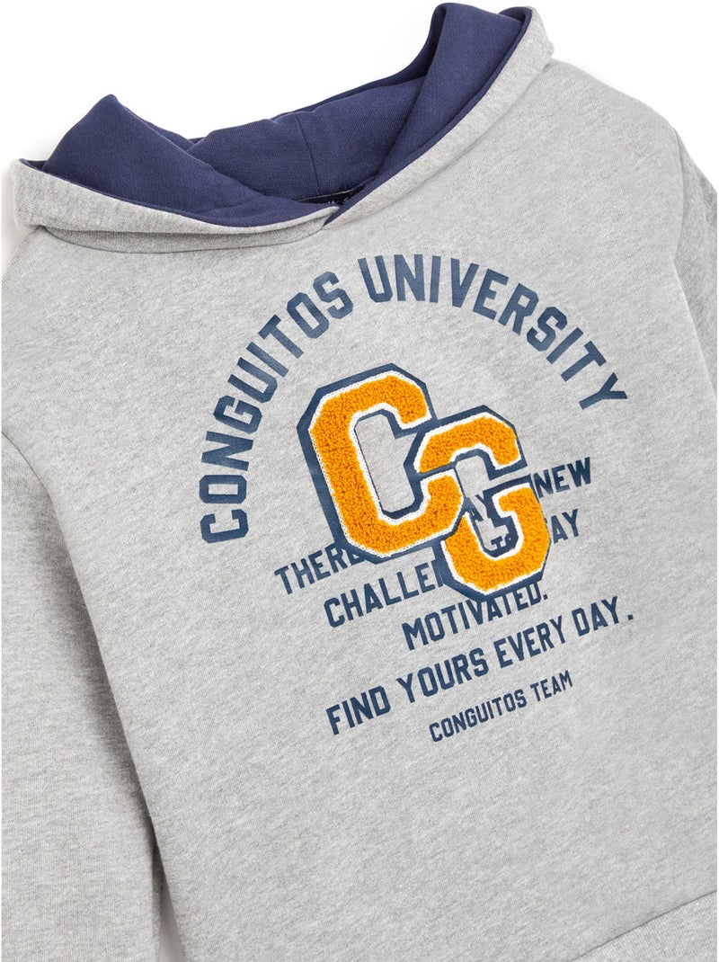 Sweatshirt conguitos Cinza-cinza - Kiabi
