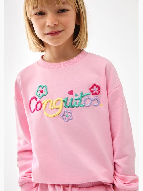 Sweatshirt conguitos logo frontal - Kiabi