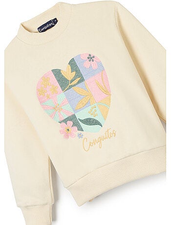 Sweatshirt conguitos logo heart