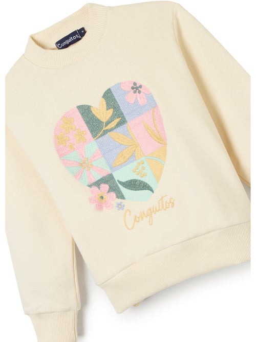 Sweatshirt conguitos logo heart - Kiabi Sweatshirt conguitos logo heart - Kiabi