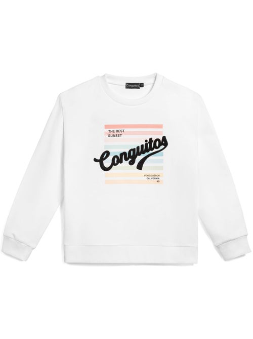 Sweatshirt conguitos minimalist - Kiabi Sweatshirt conguitos minimalist - Kiabi