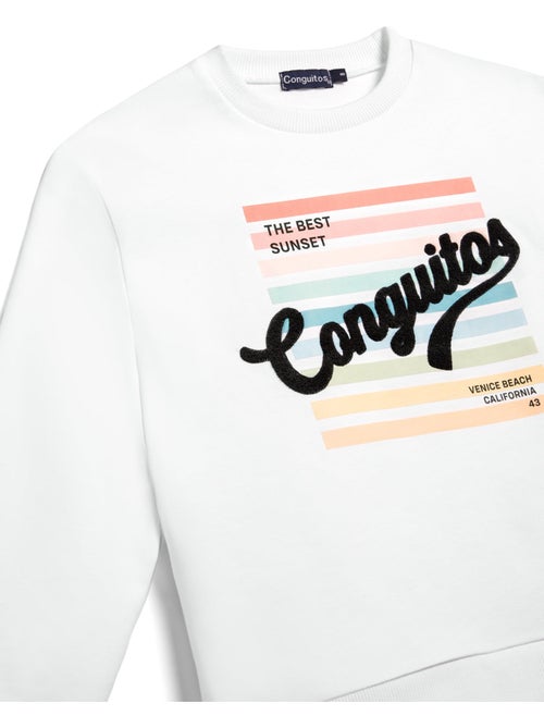 Sweatshirt conguitos minimalist - Kiabi Sweatshirt conguitos minimalist - Kiabi
