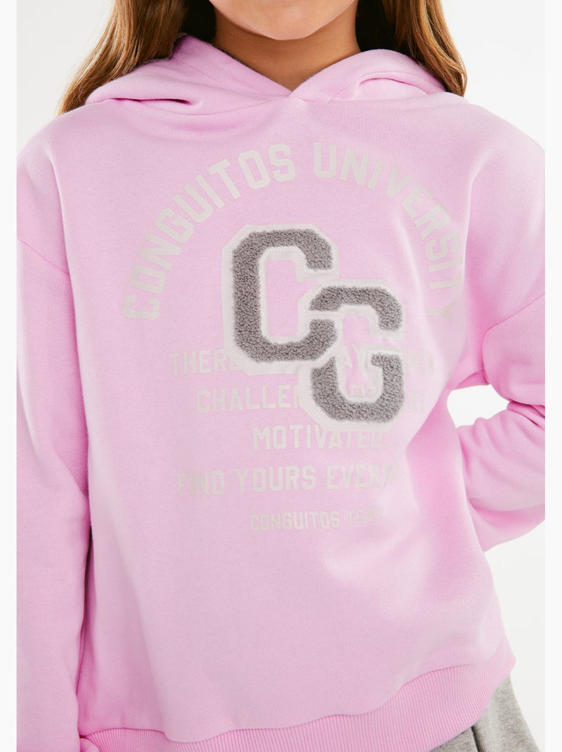 Sweatshirt conguitos Rosa - Kiabi