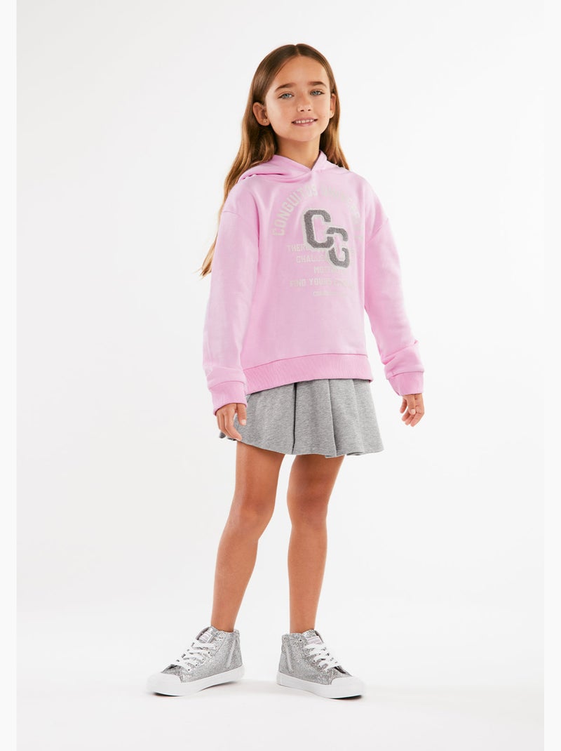 Sweatshirt conguitos Rosa - Kiabi
