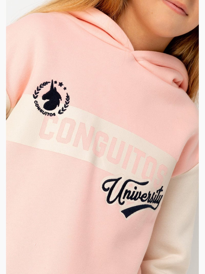 Sweatshirt conguitos Rosa - Kiabi