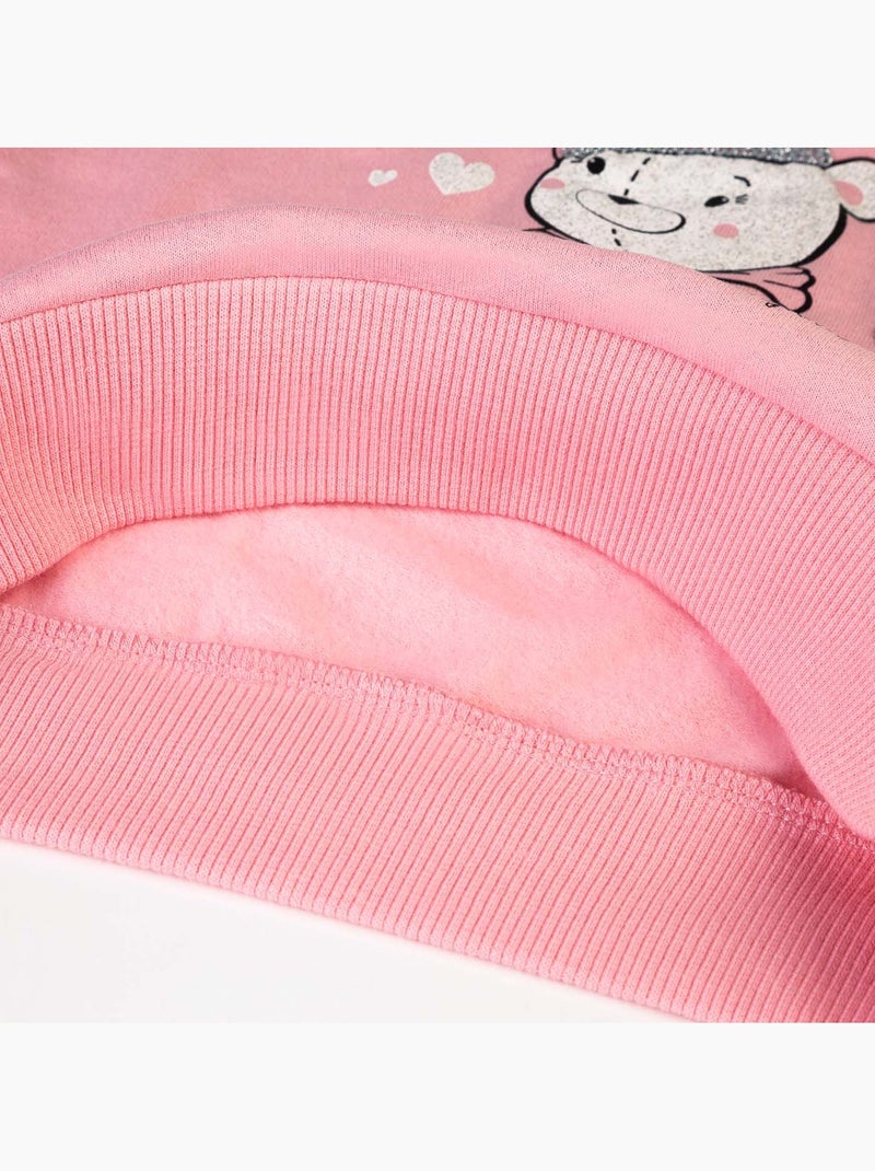 Sweatshirt conguitos Rosa - Kiabi