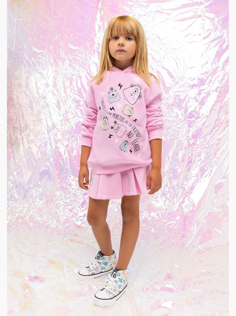Sweatshirt conguitos Rosa - Kiabi