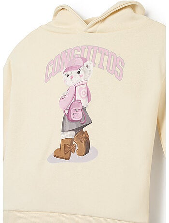 Sweatshirt conguitos sudadera con logo animado