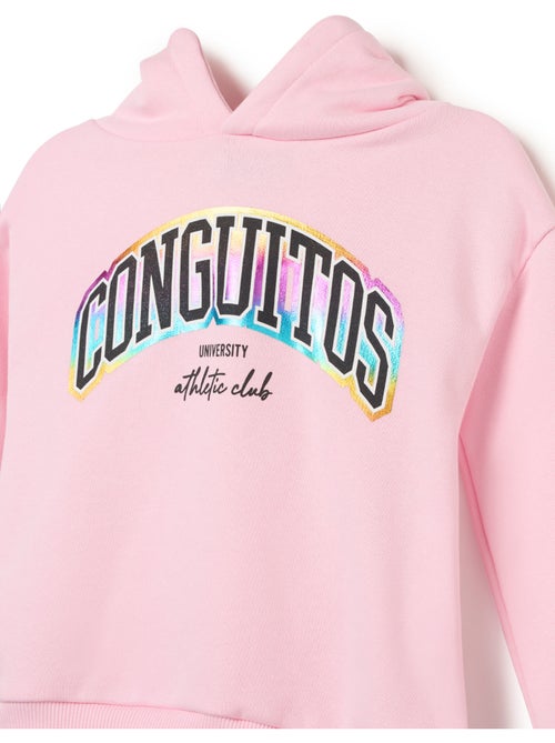 Sweatshirt conguitos sudadera con logo - Kiabi Sweatshirt conguitos sudadera con logo - Kiabi