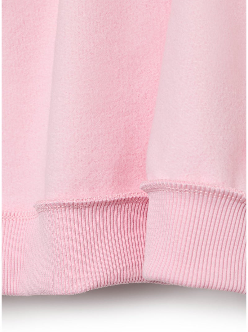 Sweatshirt conguitos sudadera con logo Rosa - Kiabi