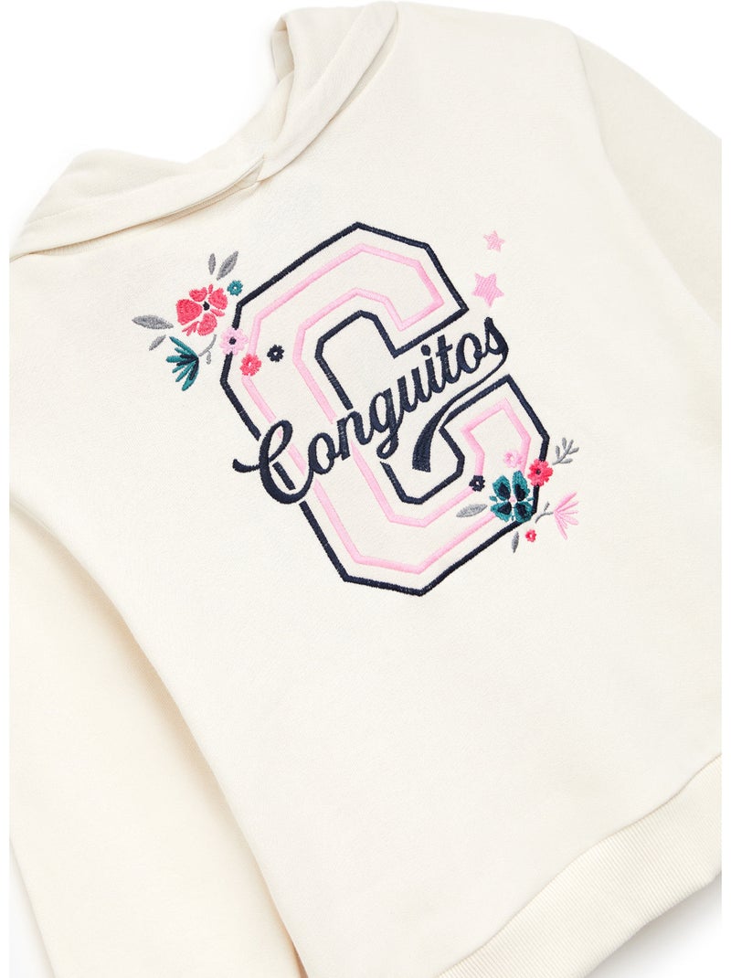 Sweatshirt conguitos sudadera logo Bege - Kiabi