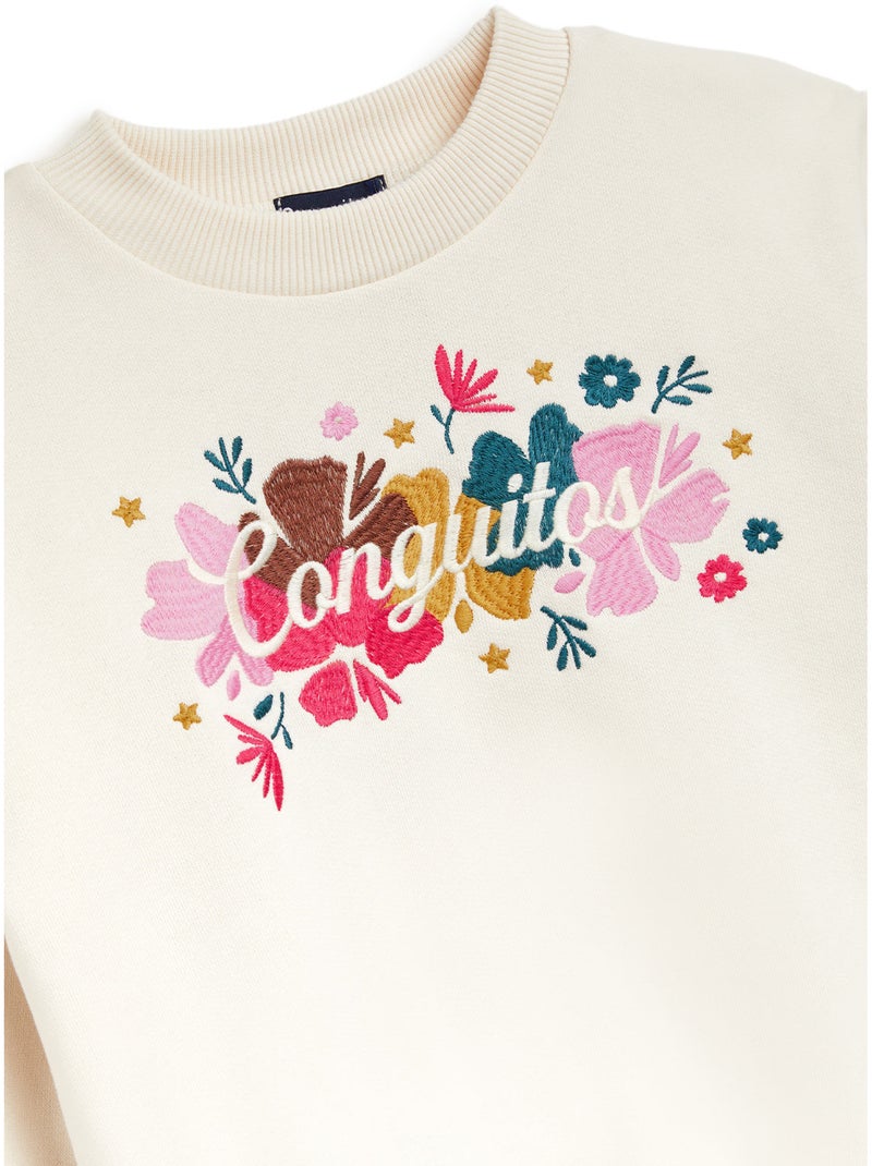 Sweatshirt conguitos sudadera logo Branco - Kiabi