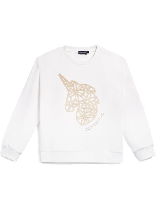 Sweatshirt conguitos unicorn - Kiabi Sweatshirt conguitos unicorn - Kiabi