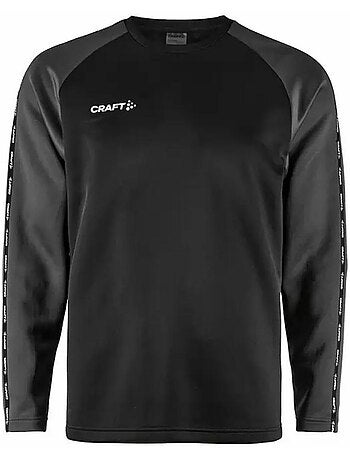 Sweatshirt crewneck craft preto para homem