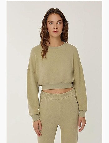 Sweatshirt cropped hiccup