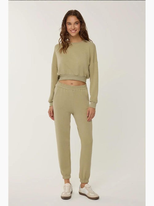 Sweatshirt cropped hiccup - Kiabi Sweatshirt cropped hiccup - Kiabi