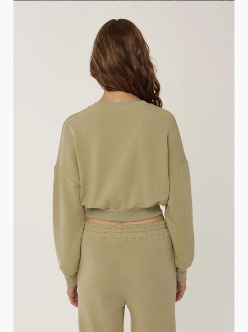 Sweatshirt cropped hiccup - Kiabi Sweatshirt cropped hiccup - Kiabi