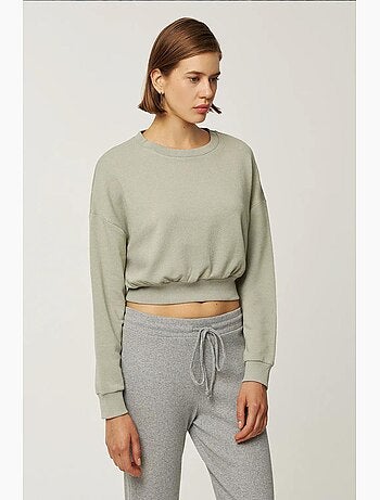 Sweatshirt cropped hiccup