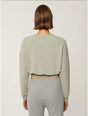 Sweatshirt cropped hiccup