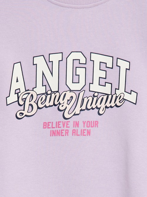 Sweatshirt curto 'Stitch' - Kiabi