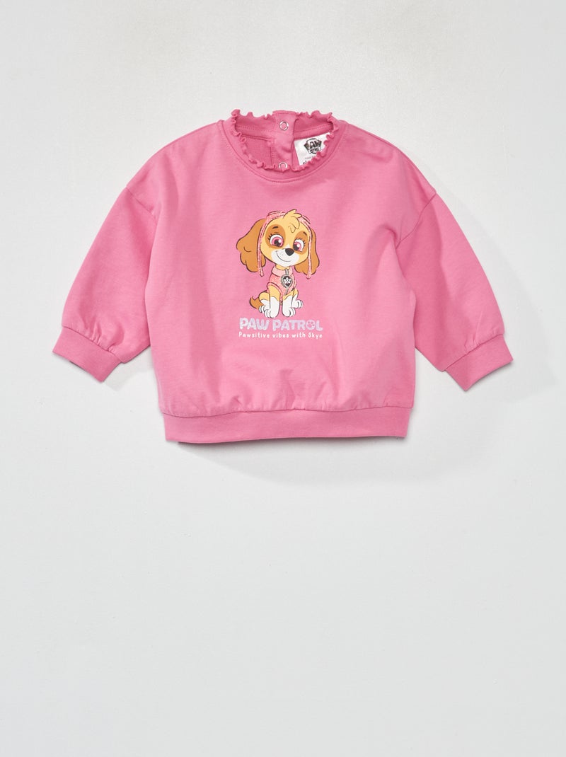 Sweatshirt da 'Patrulha Pata' ROSA - Kiabi