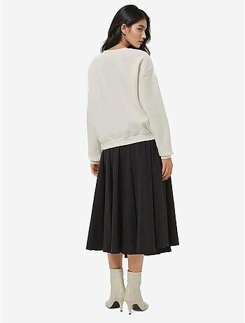 Sweatshirt de algodão bordado hiccup