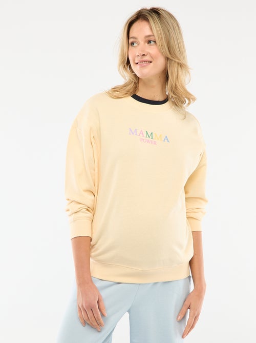 Sweatshirt de amamentação - Kiabi