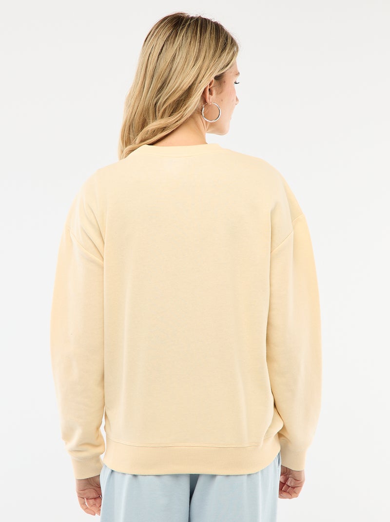 Sweatshirt de amamentação Amarelo - Kiabi