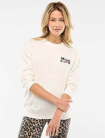 Sweatshirt de amamentação