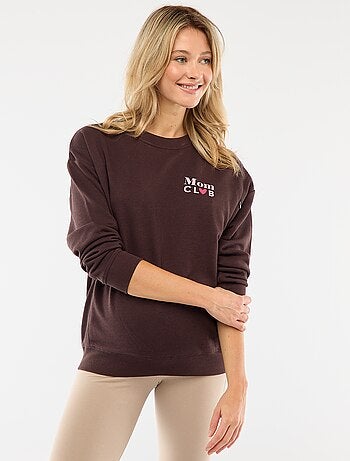 Sweatshirt de amamentação