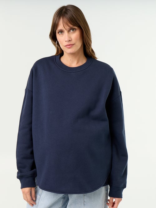 Sweatshirt de amamentação com abertura cruzada - Kiabi Sweatshirt de amamentação com abertura cruzada - Kiabi