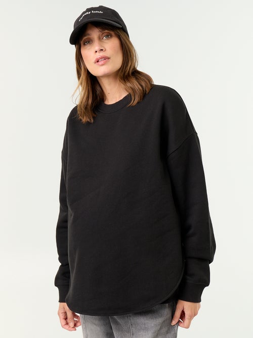 Sweatshirt de amamentação com abertura cruzada - Kiabi