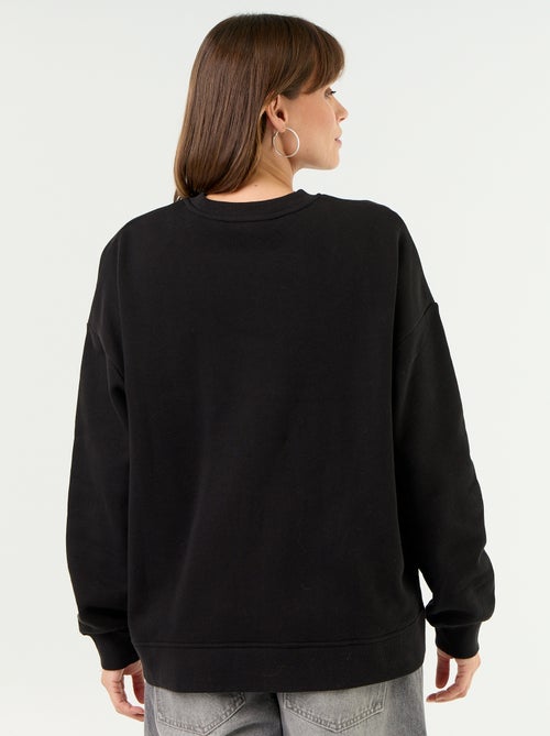 Sweatshirt de amamentação com abertura cruzada - Kiabi