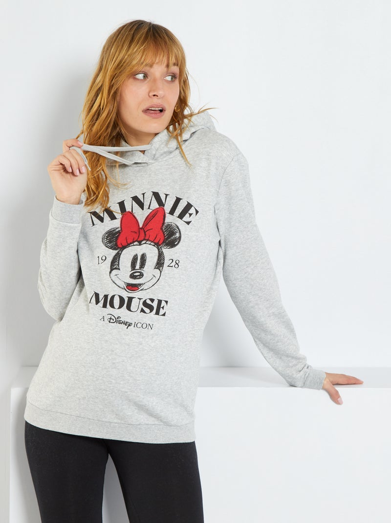Sweatshirt de amamentação com capuz 'Disney' CINZA - Kiabi
