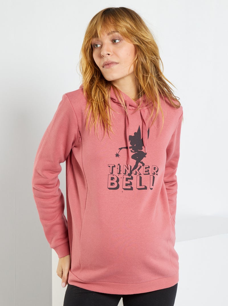Sweatshirt de amamentação com capuz 'Disney' ROSA - Kiabi
