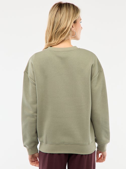 Sweatshirt de amamentação em moletão - Kiabi