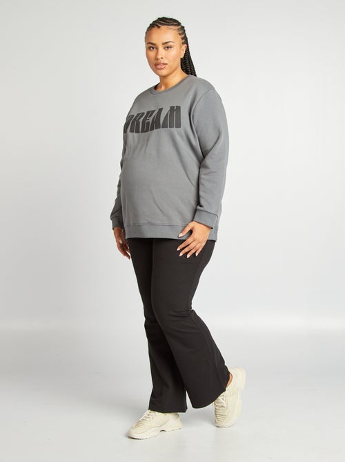 Sweatshirt de amamentação em moletão - Kiabi