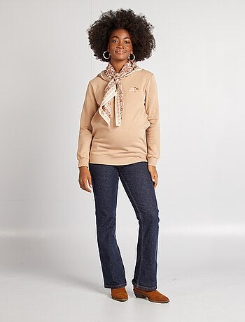 Sweatshirt de amamentação estampada