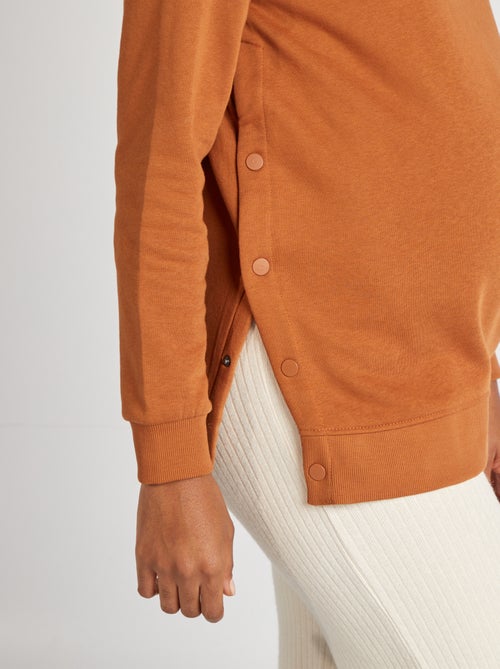 Sweatshirt de amamentação estampada - Kiabi