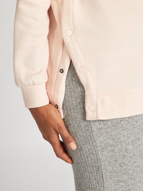 Sweatshirt de amamentação estampada - Kiabi